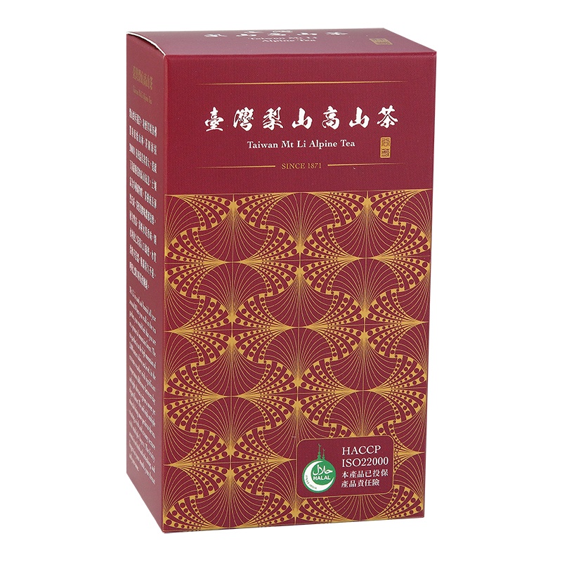 農藥檢驗合格】梨山高山茶150g 通過ISO22000、HACCP、HALAL驗證食品